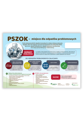 Tablica edukacyjna "PSZOK -...