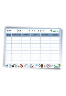 Plan lekcji (1000 szt.) -...