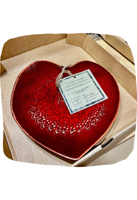 Patera ozdobna "Serce"