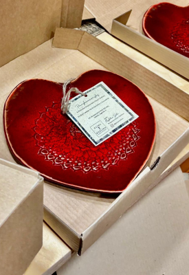 Patera ozdobna "Serce"